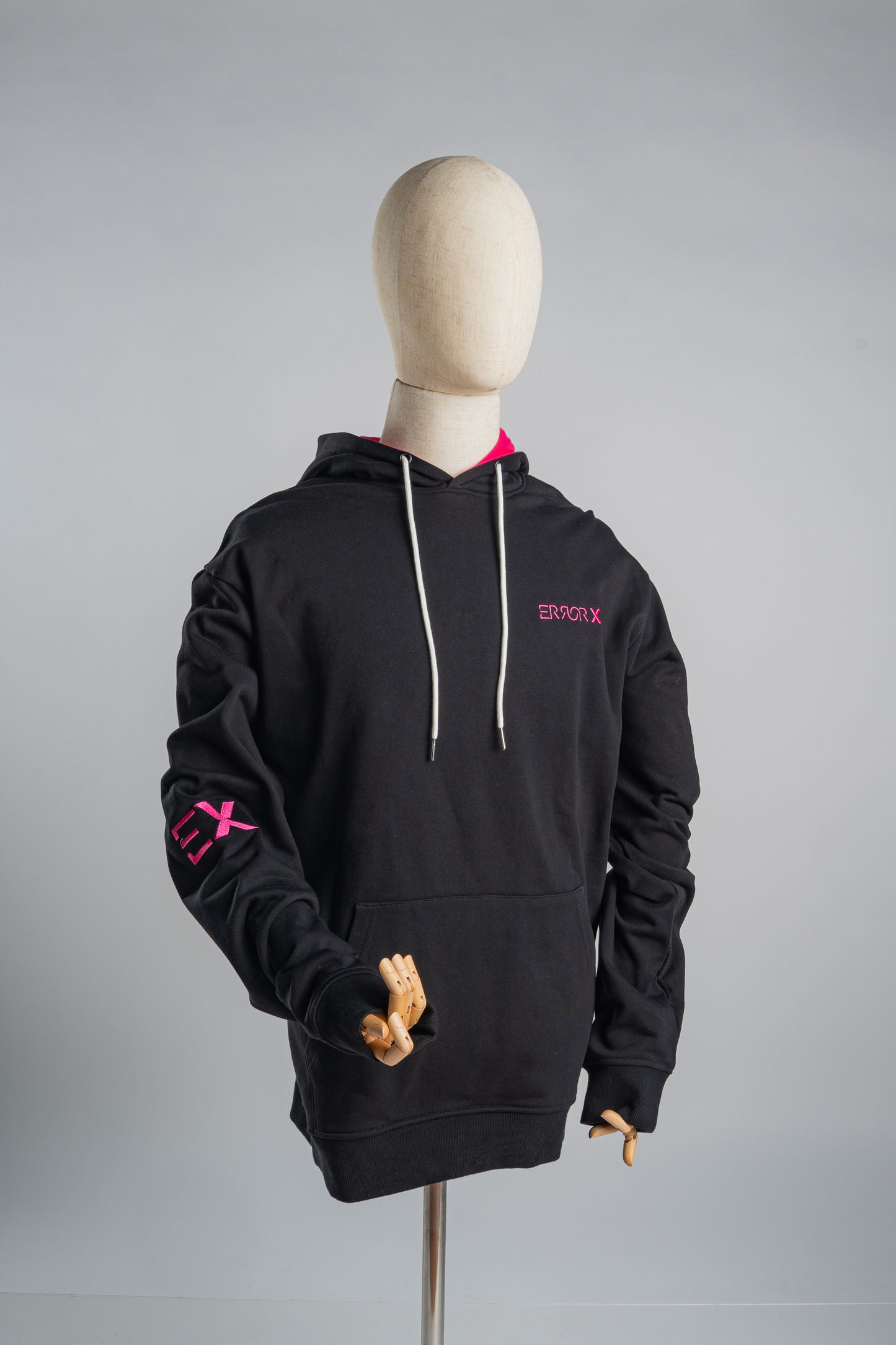 Cyberpunk Aesthetic Hoodie – Glitched Anime Design